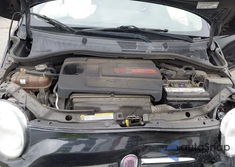 2012 Fiat 500C Lounge z USA, uszkodzony, nr VIN 3C3CFFER4CT187857